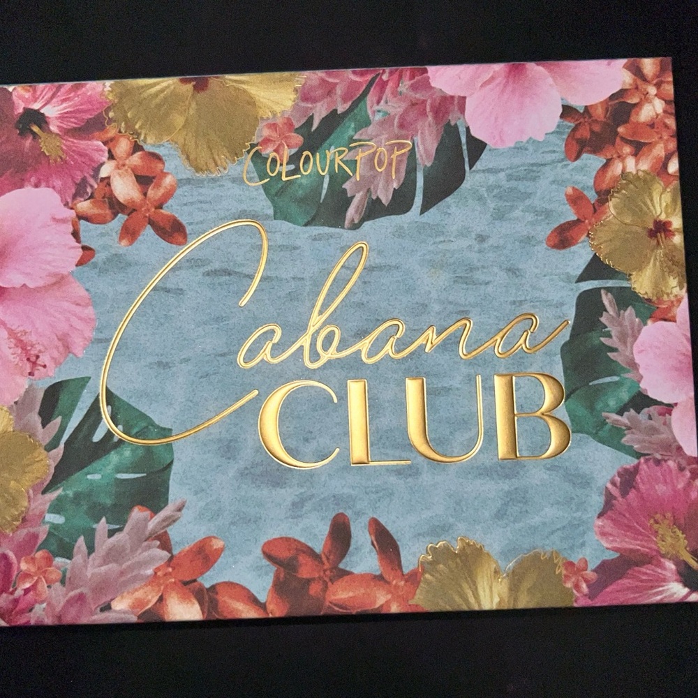 Colourpop Cabana Club eyeshadow palette
